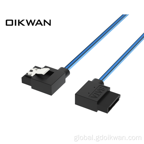 sata data cable SATA SE90 ° TO SATA SE90 ° Cable Supplier